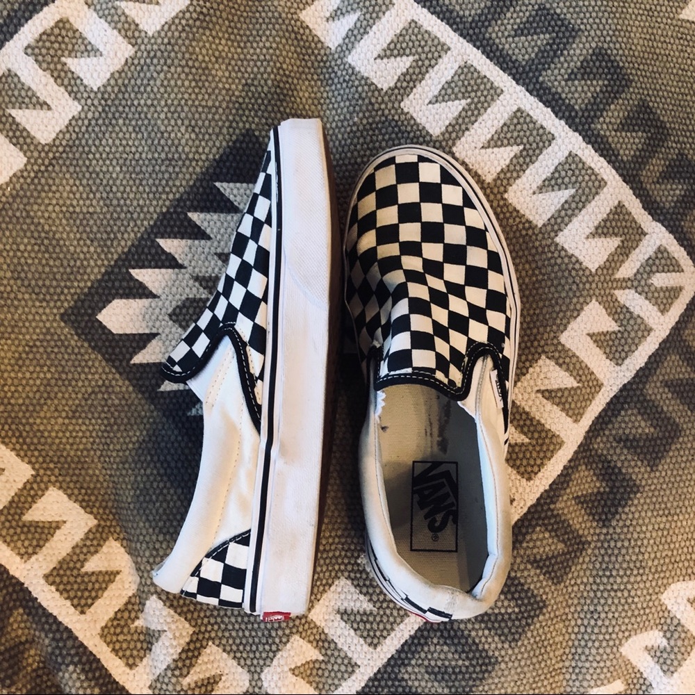 Checker board vans